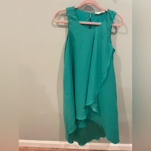 Mika + Gali turquoise dress XS